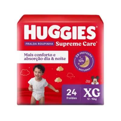Fralda Huggies Roupinha Supreme Care XG 24 Unidades