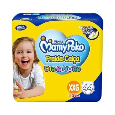 MamyPoko Fralda-Calça Dia&Noite Xxg 44 Unidades